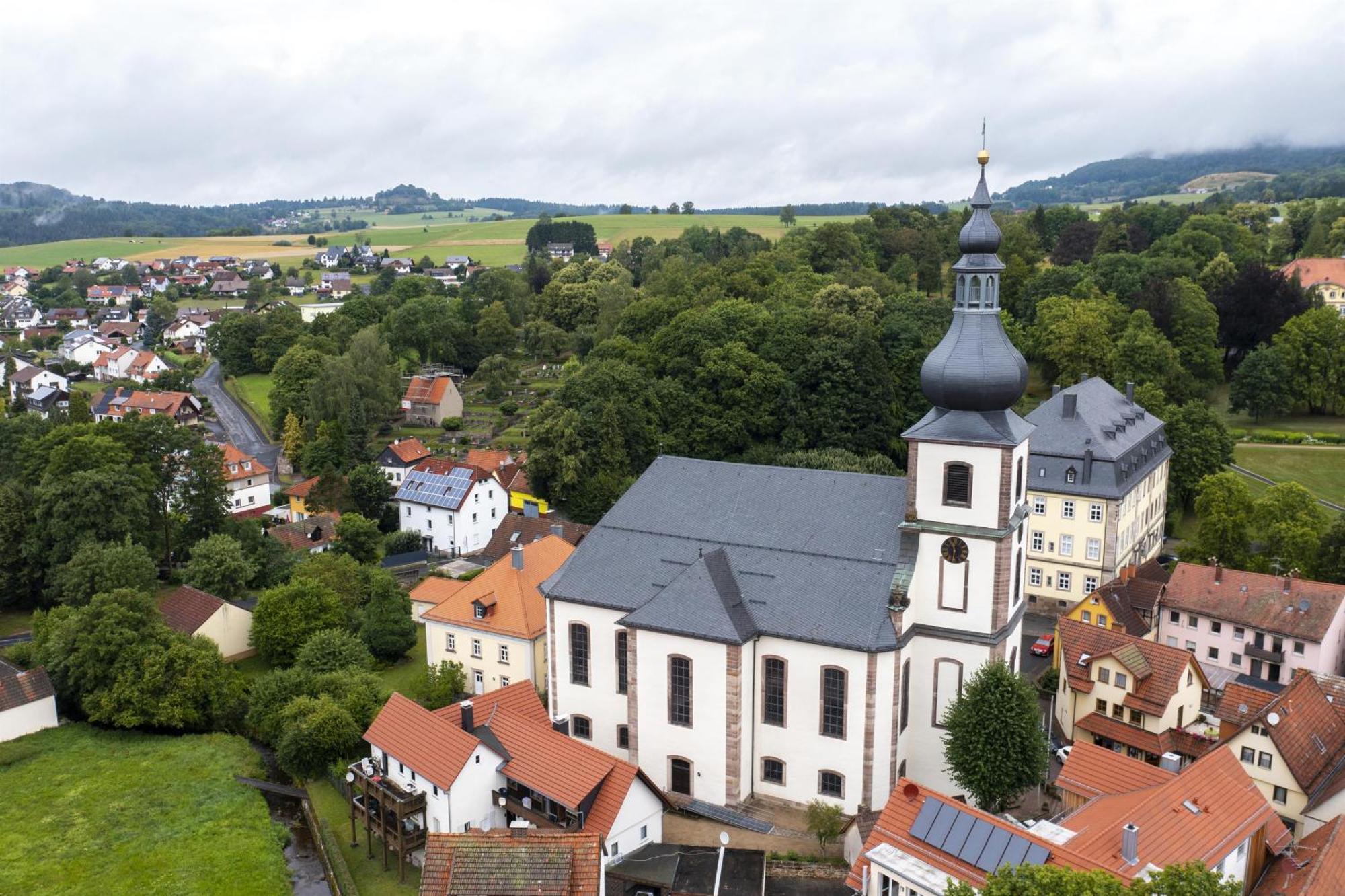 Ferienwohnungen Rhoenhimmel Gersfeld Exterior foto